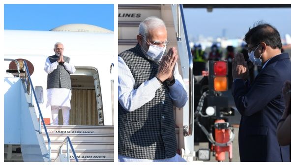 டோக்கியோ வந்துட்டேன்.. மோடி ட்வீட்! ஜப்பான் முன்னாள் பிரதமர் அபே நினைவு நிகழ்வில் பங்கேற்கிறார்