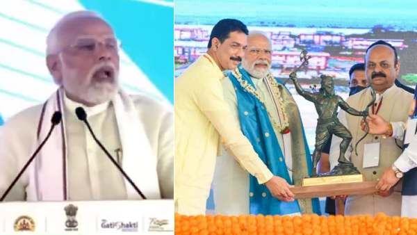 அடுத்த ஆண்டு கர்நாடக சட்டசபை தேர்தல்.. மங்களூருக்கு ரூ.3800 கோடி திட்டங்களை ஆரம்பித்து வைத்த மோடி