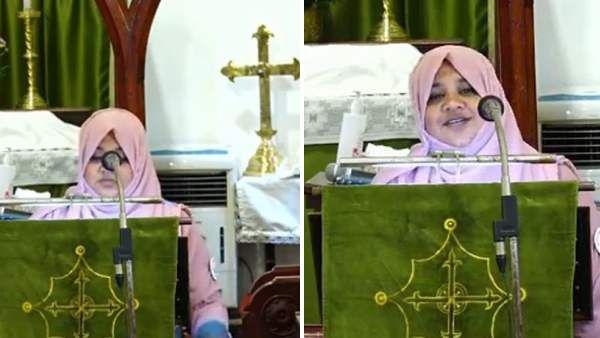 சர்ச் சபையில் இஸ்லாமியப் பெண்! – மதங்களை மீறிய ஒரு மனிதநேயம்