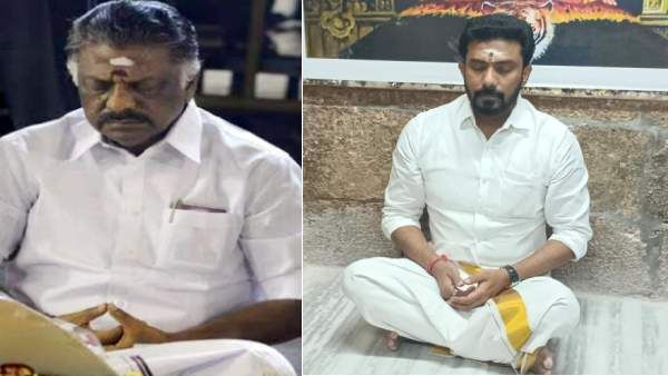 நூலைப் போல சேலை.. அப்படியே அப்பா மாதிரியே! ‘நீடூழி வாழ்க’ திமுகவை புகழ்ந்த ஓபிஎஸ்! உடனே வந்த ஓபிஆர்!