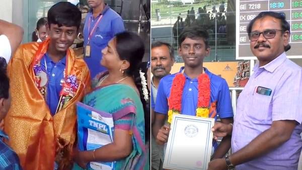 அயர்லாந்து கால்வாயை அசால்ட்டாய் நீச்சலடித்து கடந்த சினேகன்! சின்ன வயதிலேயே இப்படி ஒரு சாதனையா?