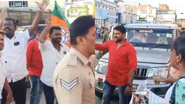 ஹேய் நாங்க வர கூடாதா? பாஜகவை திணறடித்த 2 பெண்கள்.. 