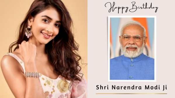 ‛நமது’ பிரதமர் மோடி.. மக்கள் வாழ்வில் மாற்றத்தை ஏற்படுத்துங்க..விஜய் பட நடிகை பூஜா ஹெக்டே வாழ்த்து