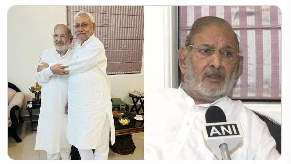 அந்த நாள் ஞாபகம் வந்ததே.. நண்பனே.. நண்பனே...டெல்லியில் சரத் யாதவை ஆரத் தழுவி அரவணைத்த நிதிஷ்குமார்