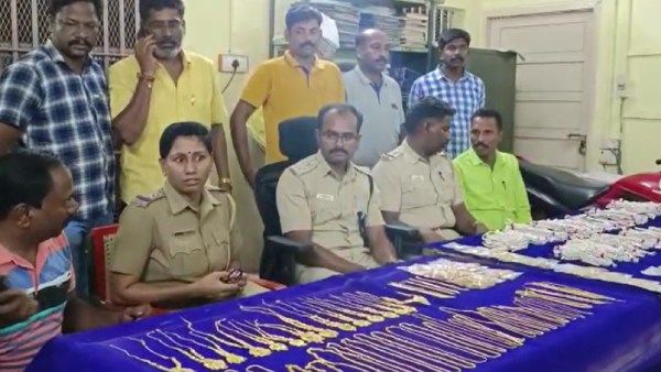 கள்ளக்குறிச்சி நகைக்கடை கொள்ளை: ஒன்றரை கிலோ தங்கம் பறிமுதல் - புனேவைச் சேர்ந்த 3 பேர் கைது!