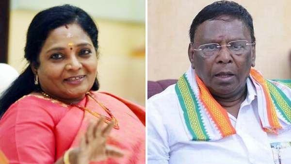 தேதிய சொல்லுங்க.. கூட்டம் நடத்துறத பார்க்க வரேன்! ‘விரட்டி அடிப்பாங்க’ தமிழிசைக்கு நாராயணசாமி சவால்!