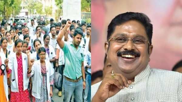 உயிரை பணயம் வைத்து சேவை செய்த அரசு மருத்துவர்களை இப்படி போராட வைக்கலாமா? - டிடிவி தினகரன் கேள்வி!