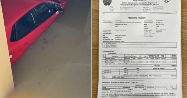 காரை வாங்கியது 11 லட்சத்திற்கு.. ரிப்பேர் செய்ய 22 லட்சம்.. பெங்களூர் 'போலோ' ஓனருக்கு வந்த சோதனை