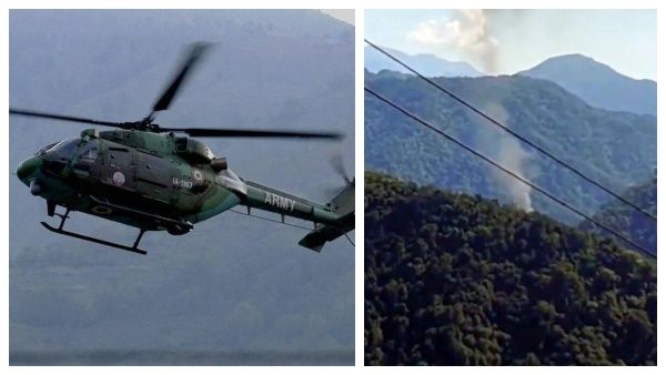 அருணாசல் ஹெலிகாப்டர் விபத்து.. விபத்திற்கு முன் கட்டுப்பாட்டு அறைக்கு வந்த 