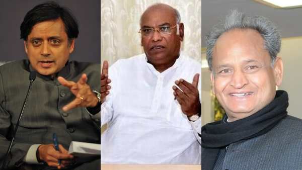 சசி தரூர் அந்த லெவல் வேலைக்கு சரிப்படமாட்டாரு.. கார்கேதான் சரியான சாய்ஸ்.. சொல்வது அசோக் கெலாட்