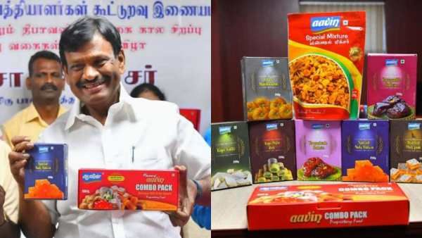 ஆவின் இனிப்புகளுக்கு போட்டி ஜாஸ்தியாயிடுச்சு! அதான் இப்படியெல்லாம் பண்றாங்க! அமைச்சர் நாசர் வேதனை!