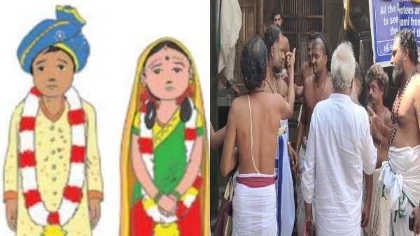 குழந்தை திருமணம்..போலீஸ் விசாரணையில் மனித உரிமை மீறல்.. சிதம்பரம் தீட்சிதர்கள் குற்றச்சாட்டு