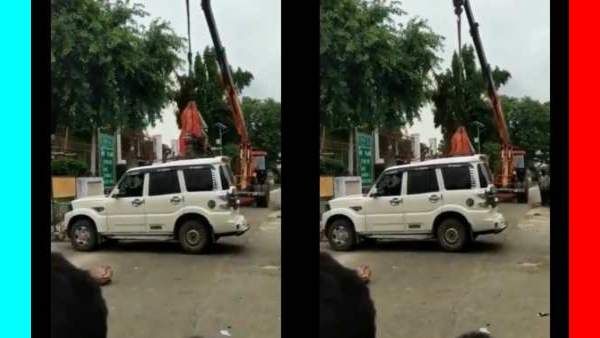 கட்டிப்பிடித்து.. பைக்கில் புதுமண தம்பதி செய்த காரியம்.. 