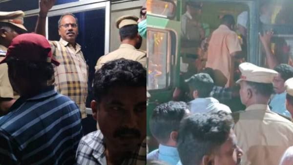 புதுச்சேரியில் மின்வாரிய ஊழியர்கள் நள்ளிரவில் கைது.. அலுவலகத்தில் புகுந்து தூக்கிய போலீஸ்.. பரபரப்பு