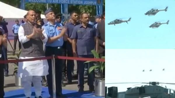 இந்தியாவில் தயாரிக்கப்பட்ட Prachand இலகுரக தாக்குதல் ஹெலிகாப்டர் விமானப் படையில் இணைக்கப்பட்டது!