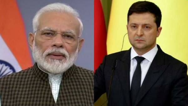 பிரச்சினைக்கு அமைதி வழியில் தீர்வு.. பங்களிப்புக்கு இந்தியா தயார்.. உக்ரைன் அதிபரிடம் மோடி உறுதி