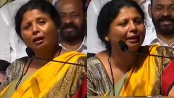 தோ க்ரோர்.. அச்சு அசப்பில்.. அப்படியே மோடி வாய்ஸில் பேசி கலாய்த்த சிவசேனா பெண் தலைவர்! பாய்ந்த கேஸ்