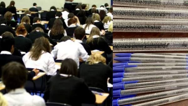 கல்லூரி தேர்வில் நூதன முறையில் 'பிட்'.. வேற லெவலில் யோசித்த மாணவர்.. 'பத்ரி விஜயை' மிஞ்சிய சம்பவம்!