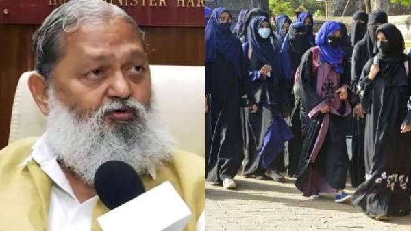 சுய கட்டுப்பாடு இல்லாத ஆண்களே.. பெண்களை ஹிஜாப் அணிய கூறுகின்றனர் - ஹரியானா அமைச்சர் சர்ச்சை பேச்சு