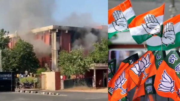 கருகிய “குஜராத் ஃபைல்ஸ்”.. 27 ஆண்டு ஊழல்! தலைமை செயலகத்துக்கு தீ வைத்தது பாஜகவா? காங்கிரஸ் “டவுட்” 