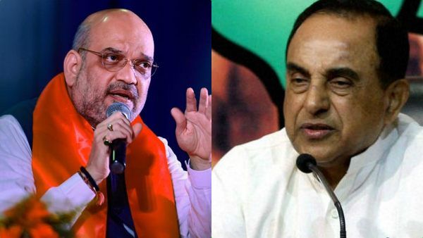 ‛‛பழிக்குப்பழி’’.. அமித்ஷாவின் உள்துறையில் ‛கிரிக்கெட்’ மட்டுமே உள்ளது! சு.சாமிக்கு வந்ததே கோபம்