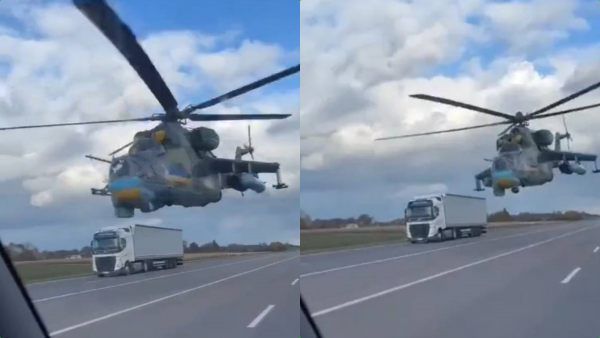 என்ன அது? நடுரோட்டில் ராணுவ ஹெலிகாப்டரா? பார்த்ததும் அப்படியே மிரண்ட மக்கள்.. நடந்தது என்ன?