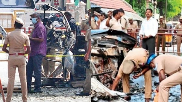 கோவை கார் சிலிண்டர் வெடிப்பு: என்.ஐ.ஏ. அதிகாரிகளிடம் ஆவணங்களை ஒப்படைத்தது தமிழக போலீஸ்