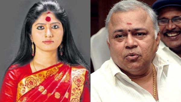 ஜூலியின் அம்மன் வேடத்தை பற்றி கருத்து சொன்ன ராதா ரவி... 