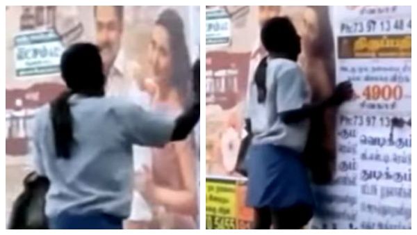 லிப் டூ லிப்.. நடிகை ராஷி கண்ணாவுக்கு முரட்டு முத்தம்.. போஸ்டரை கூட விடாத போதை ஆசாமி.. அடடா