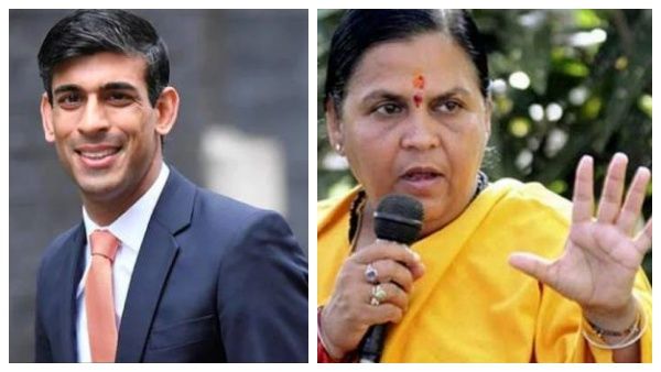 ரிஷி சுனக் இந்தியரே இல்லை.. அவர் 100% பிரிட்டிஷ் தான்.. ஆனாலும் அவர் ஆரியர்! சொல்வது பாஜக உமா பாரதி