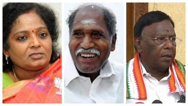 அமெரிக்கா அறிக்கை.. இந்தியாவுக்கே தலைகுனிவு! ரங்கசாமி முதுகில் குத்தும் தமிழிசை - நாராயணசாமி
