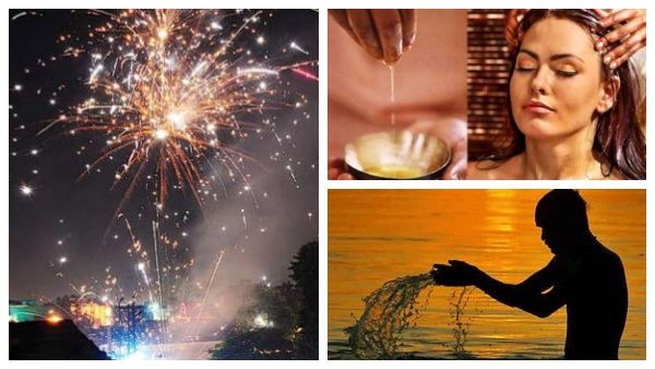 தீபாவளி கங்கா ஸ்நானம்: நல்லெண்ணெய்யில் மகாலட்சுமி..வெந்நீரில் கங்கை..பாரம்பரியம் சொல்லும் ரகசியம்