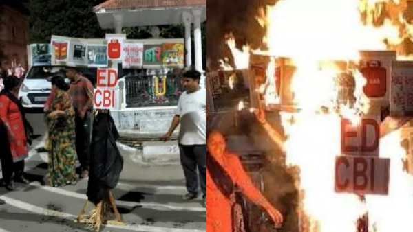 ராவணன் பொம்மையை எரிக்காத காங்கிரஸ்.. மத்திய பாஜக அரசுக்கு நூதன முறையில் எதிர்ப்பு.. ஏன் தெரியுமா?