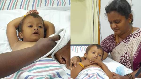 உங்களின் சிறு உதவி..இதய நோயால் பாதிக்கப்பட்ட 4 வயது ஈஸ்வரன் உயிர் பிழைக்க உதவும்