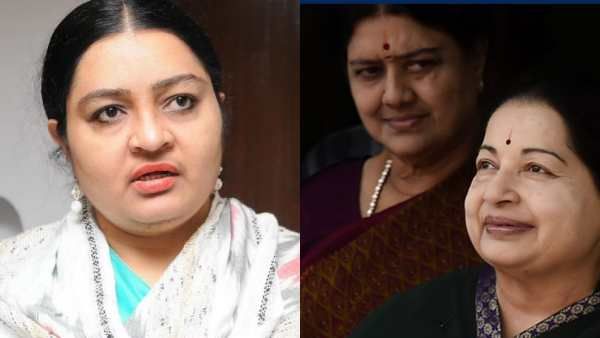 ஜெ.தீபாவின் தாயார் ஜெயலலிதாவுக்கு எதிரான 'அரண்மனை' சதி.. ஆறுமுகசாமி ஆணையத்தில் விவரித்த சசிகலா