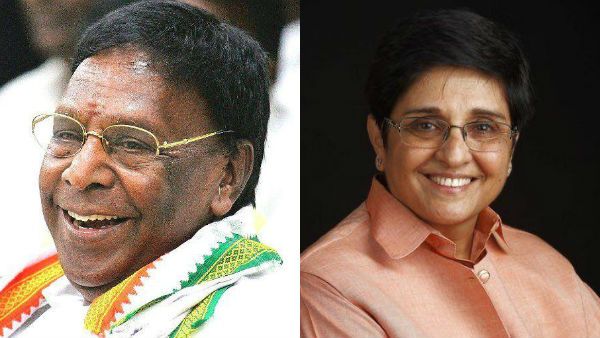 பாஜக தலைவர் தேர்தல ஏன் நடத்தல? கொளுத்திப் போட்ட நாராயணசாமி.. கிரண் பேடி பற்றி மீண்டும் பேச்சு