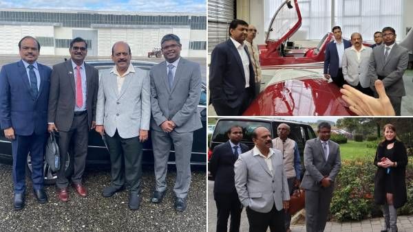 செக் குடியரசு நாட்டில் ஸ்டைலாக அமைச்சர் தாமோ அன்பரசன்! முதலீட்டாளர்களுக்கு சிவப்பு கம்பளம் விரிப்பு!