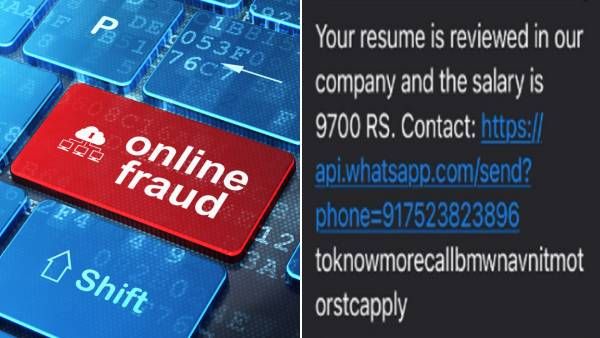 வேலை கிடைச்சுருக்கு! லிங்கை கிளிக் பண்ணுங்க.. ஐஎப்எஸ் அதிகாரிக்கே மெசேஜ்.. மோசடி கும்பல் அட்டூழியம்!