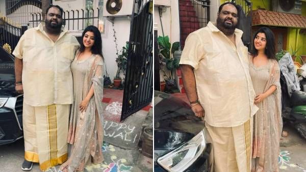 பட்டு வேஷ்டி, பக்கத்திலேயே மகாலட்சுமி தல தீபாவளியை கொண்டாடும் ரவீந்தர்.. மனைவியை குறித்து நெகிழ்ச்சி