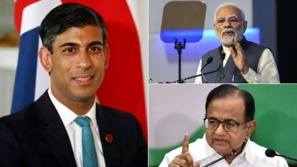 பிரிட்டன் பிரதமராகும் ரிஷி.. வாழ்த்திய மோடி! இந்தியாவுக்கே பாடம் - குத்திக்காட்டிய ப சிதம்பரம்