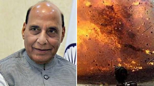 ராஜ்நாத் சிங் சென்ற நேரம்.. வெடித்து சிதறிய குண்டு! பயங்கரவாதி என்கவுண்டர் - காஷ்மீரில் பரபர