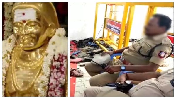 பசும்பொன் விழாவில் காலணிகளை காக்க காவலர்களா? சர்ச்சையான அதிகாரிகளின் ஆர்டர்! தீயாய் பரவும் போட்டோ!