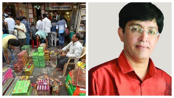 ஜெ. மரண அறிக்கை.. பட்டாசு கடைகளில் ஜெ ராதாகிருஷ்ணன்.. மக்கள் என்ன செய்தனர் தெரியுமா?