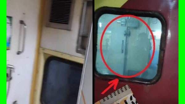 பாத்ரூம் ஜன்னலில் ஓட்டை.. அப்படியே அப்பட்டமாய்.. மிட்நைட்டில் அலறிய பயணி.. நம்ம ரயில்வேயில்தான்..!!