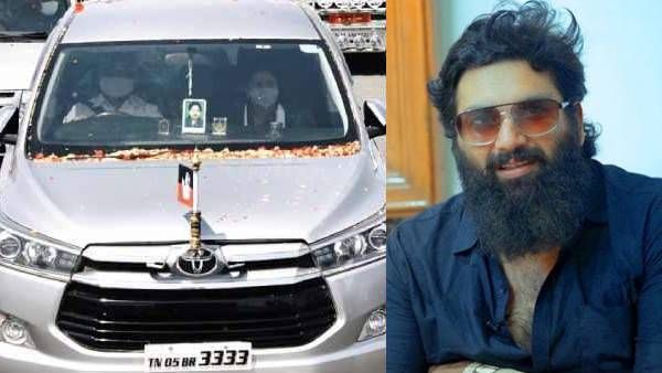 ராமாவரம் தோட்டத்தில் சசிகலாவின் காரை சிறைபிடித்த எம்ஜிஆர் பேரன்.. சமாதானம் பேசிய ஓபிஎஸ் ஆதரவாளர்