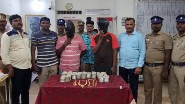 திருப்பூர் அருகே வழிப்பறி - தந்தை, மகன் கைது - 24 மணி நேரத்தில் தட்டித்தூக்கிய போலீஸ்!