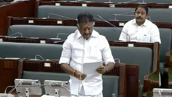 முதல்வர் ஸ்டாலினுக்கு முழு ஆதரவு.. இந்தி திணிப்பை அனுமதிக்க முடியாது என சட்டசபையில் சீறிய ஓபிஎஸ்