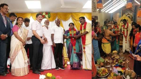கீழ்ப்பாக்கம் மனநல காப்பக வரலாற்றில் முதல்முறை! மலர்ந்த காதல்! நடந்த திருமணம்! வாழ்த்திய அமைச்சர்கள்