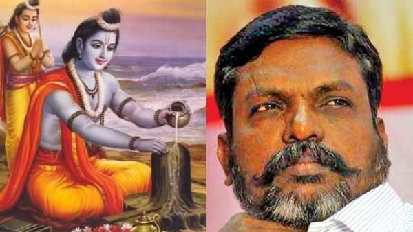 சைவத்திற்கும், வைணவத்திற்கும் நடந்த யுத்தத்தின் உருவகம்தான் ராமாயணம்.. திருமாவளவன் கருத்து!