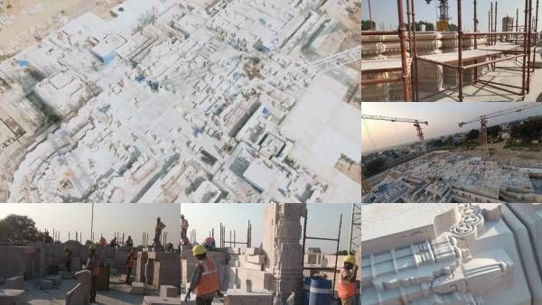 பிரமாண்டம்! அயோத்தி ராமர் கோவில் எப்படி இருக்கு பாருங்க.. முதல்முறை டாப்ஆங்கிளில் ரிலீசான படங்கள்